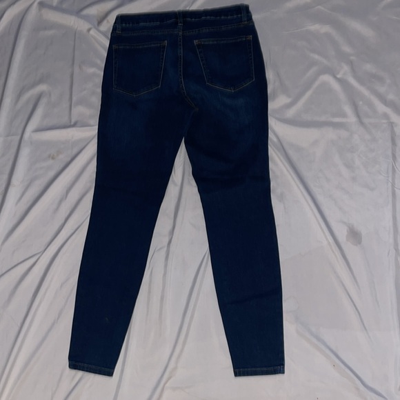 a.n.a Jeans Stretch Blue denim skinny anke Size 10 - Picture 5 of 9